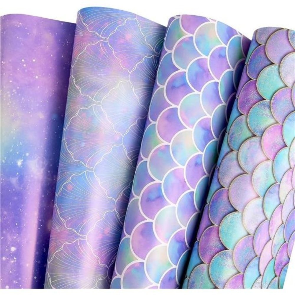 Birthday Wrapping Paper for Kids Graduation Anniversaries 12 Sheets 20 X 29 Inch